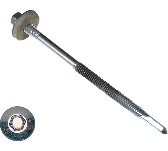 Изображение товара Саморез для сэндвич-панелей КРЕП-КОМП 6,3/5,5х105, 700 шт. сспк105