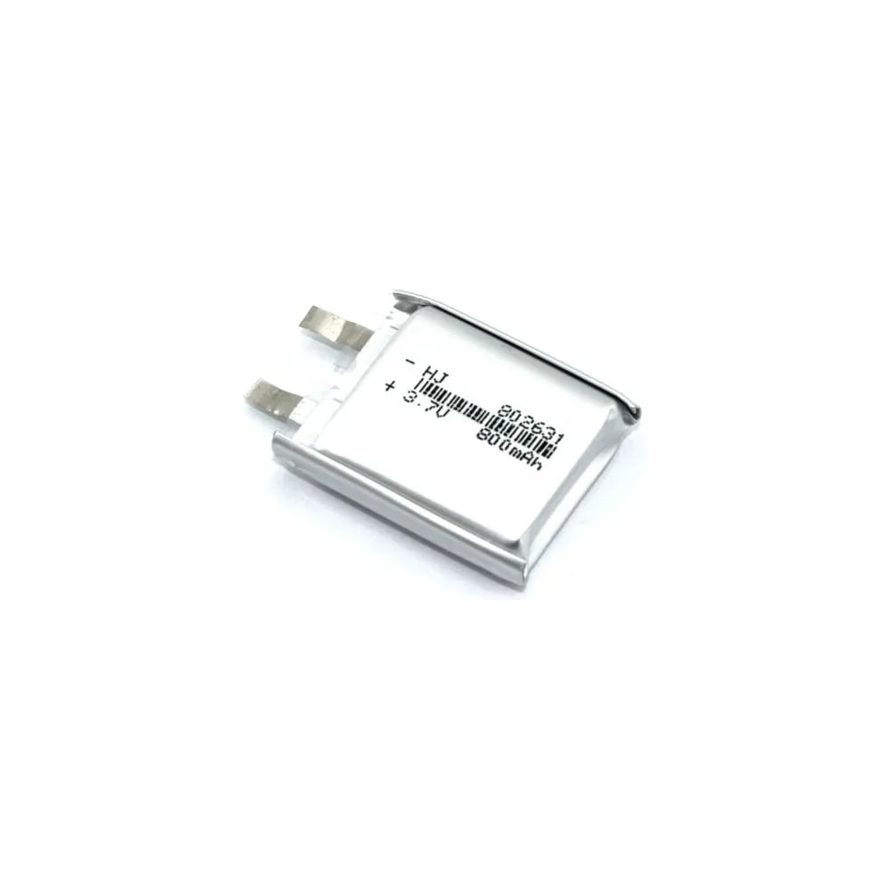 Изображение товара Аккумулятор Li-Pol Amperin 8x26x31 мм 3.7V 800mAh без защитного контроллера Изображение товара Аккумулятор Li-Pol Amperin 8x26x31 мм 3.7V 800mAh без защитного контроллера