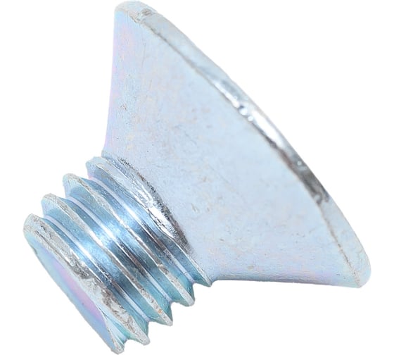 Изображение товара Винт ZAMETAL М8x10, пр. 8.8, с пот. гол., в/ш, DIN 7991, оц., уп. 200 шт. ZA515889