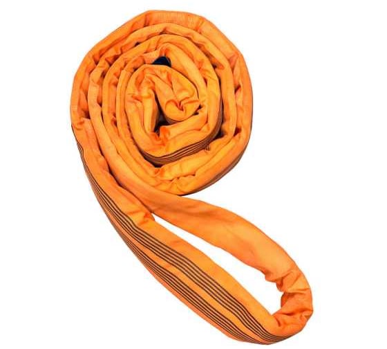 Изображение товара Строп текстильный кольцевой круглопрядный САМСОН СТКк грузоподъемностью 10,0 т, длиной 8000 мм, ГОСТ 34875 0104000126044