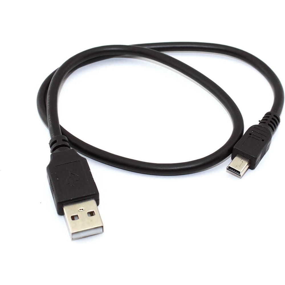 Изображение товара Кабель Amperin USB Type A на Mini USB 0,5 м для зарядки и передачи данных