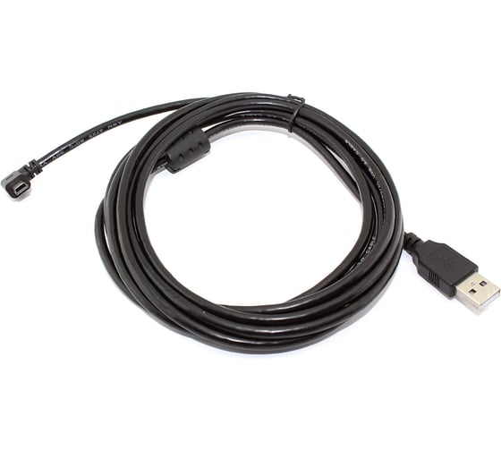 Изображение товара Кабель Amperin USB Type A на Mini USB угол вправо 3 м 97543