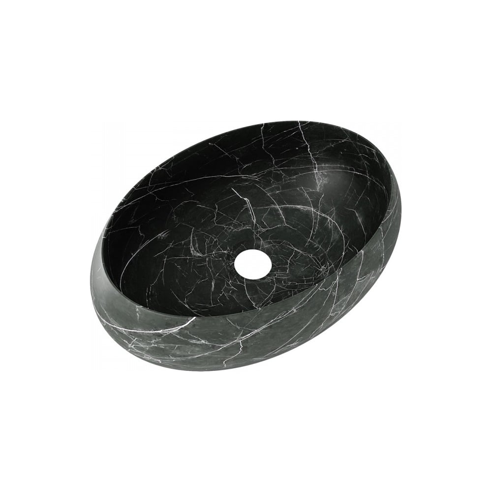Изображение товара Раковина накладная Teymi Laina 48 черный мрамор