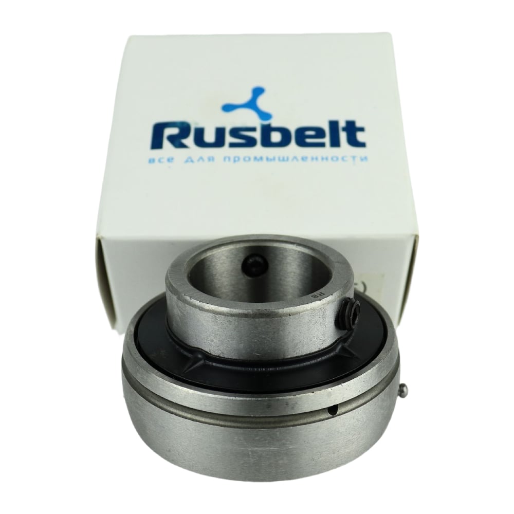 Изображение товара Подшипник RUSBELT 211-UC радиальный закрытый для тяжелых условий 55x100x55.6 мм