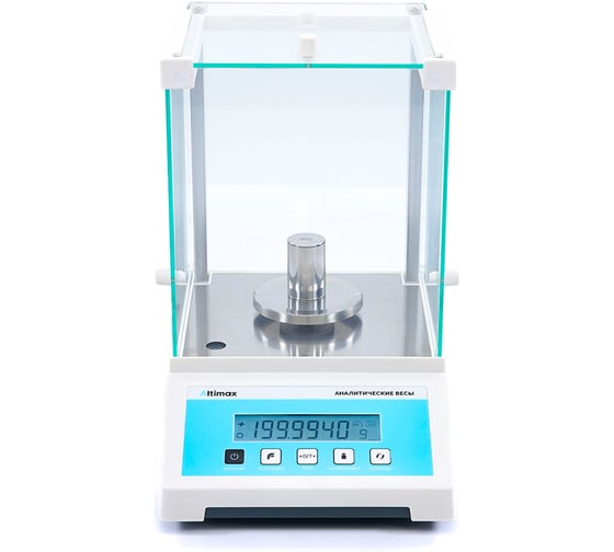 Изображение товара Весы аналитические Altimax BA-1-220 с поверкой, внешняя калибровка, d=0,1 мг, Max=220 г BA010106