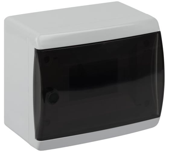 Изображение товара Корпус пластиковый навесной ЭРА COMFORT ЩРН-П-6 IP41 прозрачная крышка белый Б0067468
