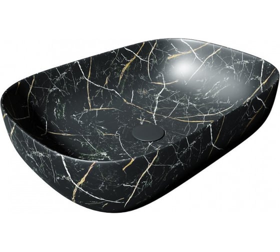 Изображение товара Раковина накладная для ванной Teymi Solli 60 artceramic черный мрамор T50399 ЦБ-00269469