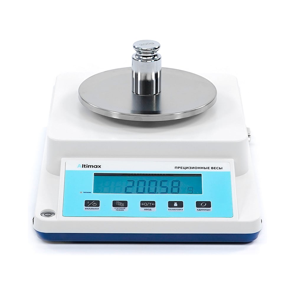 Изображение товара Лабораторные электронные весы Altimax BP-2-110 с внешней калибровкой и поверкой