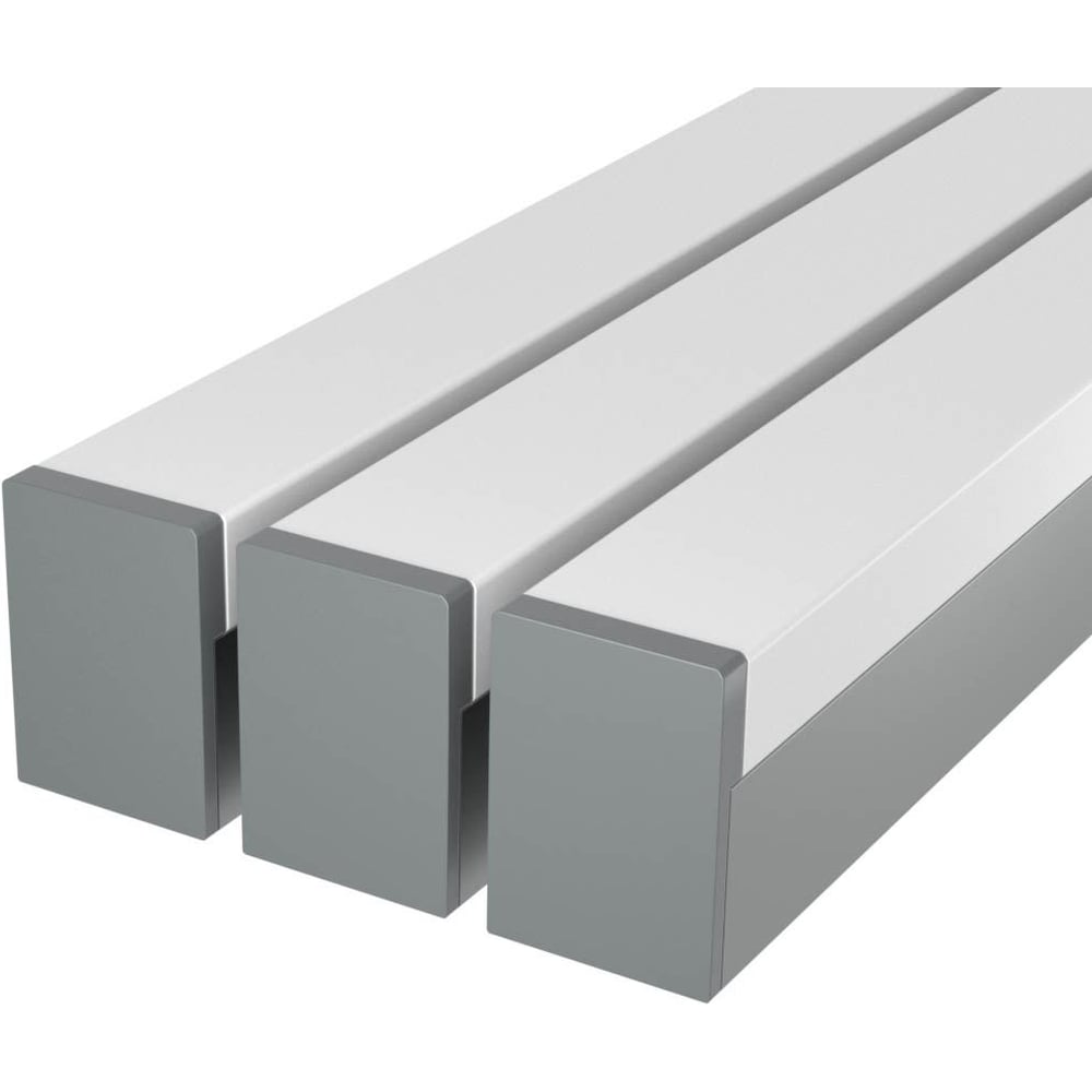 Изображение товара LEDCRAFT LC-LP2528M1728-3x3Silver комплект профиля для подсветки