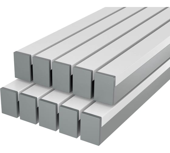 Изображение товара Комплект профиля LEDCRAFT LC-LP2528M1728-2x10Silver 10 шт серебро (2м профиль+2м рассеиватель+2 заглушки+комплект шурупов) 1616240696