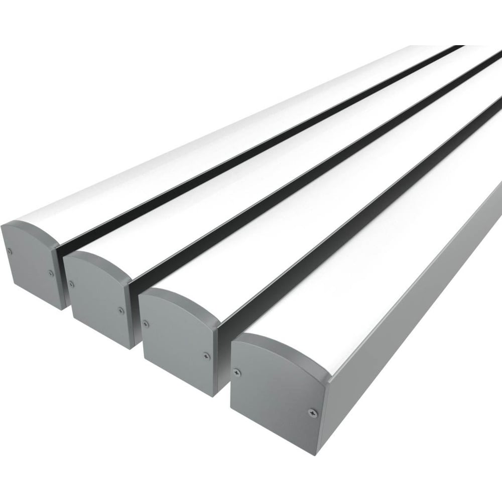 Изображение товара Комплект профиля LEDCRAFT LC-LP2528M28-2x4Silver для контурной подсветки