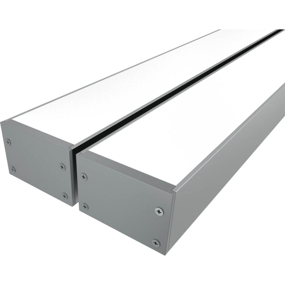 Изображение товара Комплект профиля LEDCRAFT LC-LP2030M30-2x2Silver для подсветки 2м