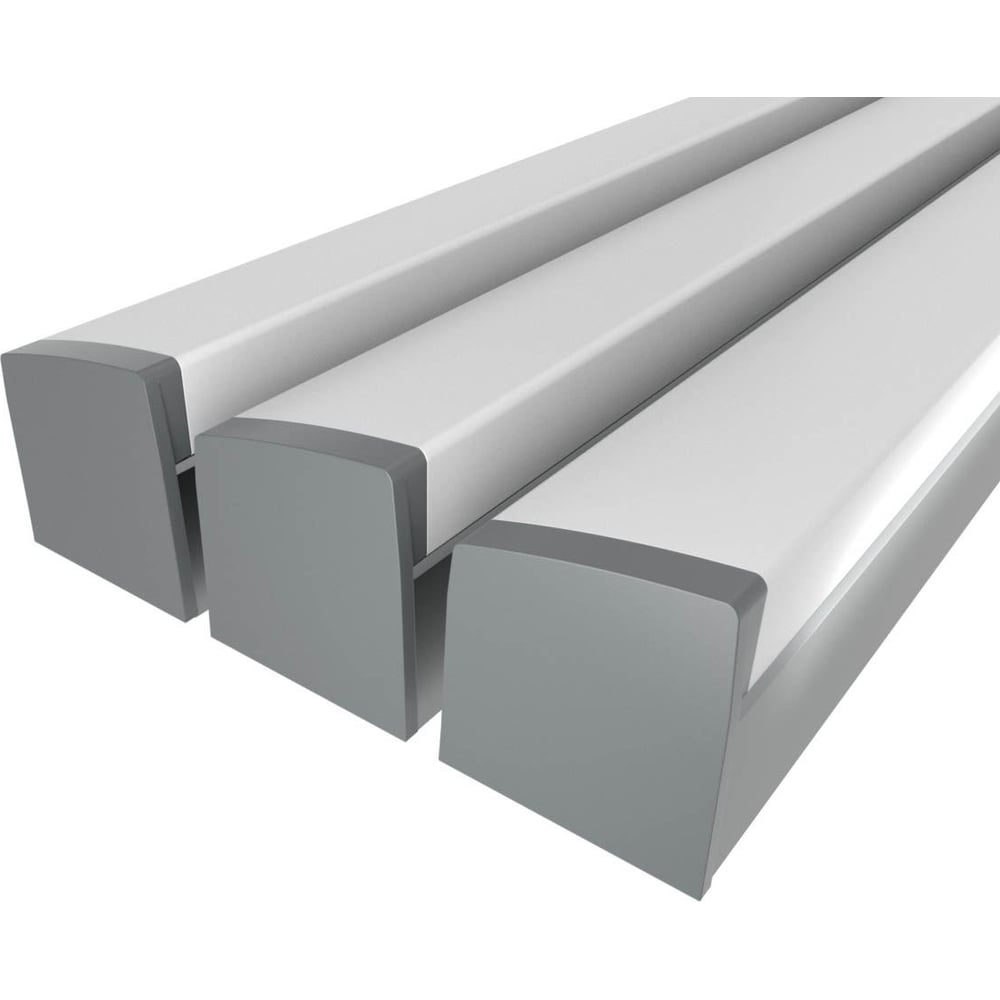 Изображение товара Комплект профиля LEDCRAFT для подсветки 3x3 м серебро, IP 20, алюминий и поликарбонат