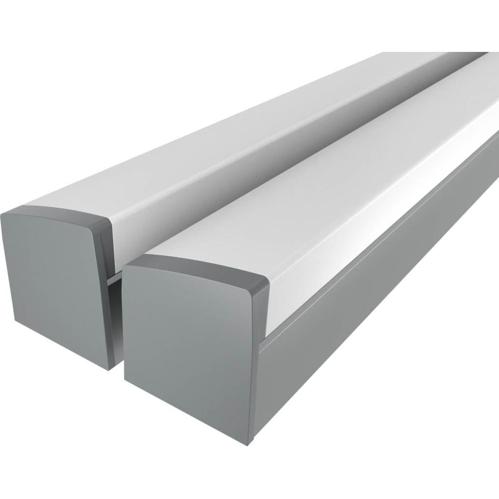 Изображение товара Комплект профиля LEDCRAFT LC-LP2534M36T-3x2 серебро 2 шт для контурной подсветки