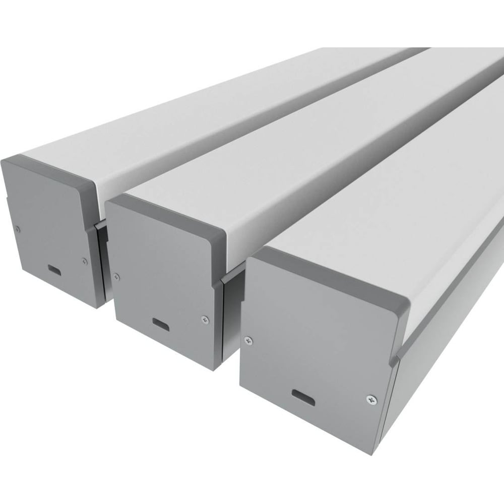 Изображение товара Комплект профиля LEDCRAFT LC-LP2534M36-1x3 серебро для контурной подсветки 1 м