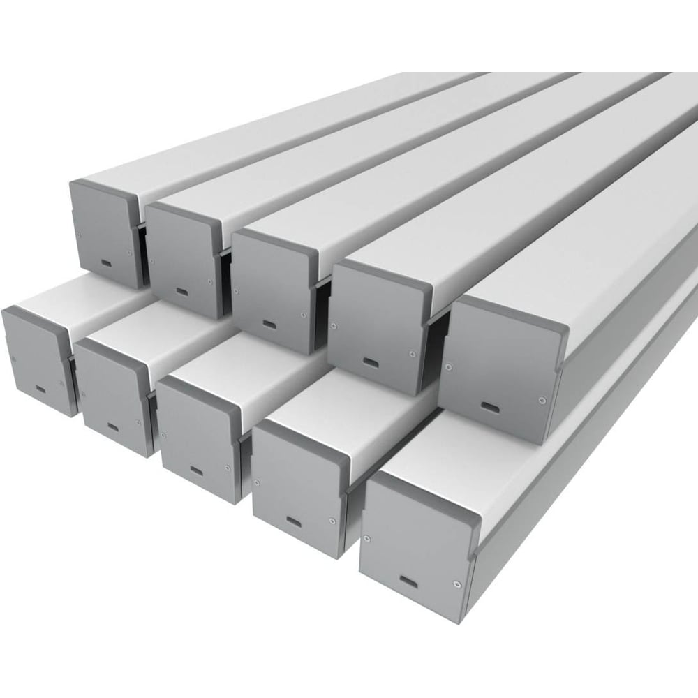 Изображение товара Комплект профиля LEDCRAFT LC-LP2534M36-3x10Silver для LED-ленты