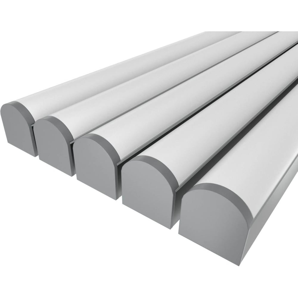 Изображение товара Комплект профиля LEDCRAFT LC-LP2534M36R 1x5 Silver для контурной и стеновой подсветки
