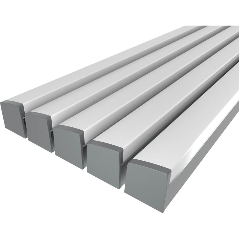 Комплект профиля LEDCRAFT LC-LP2534M36T-1x5Silver 5 шт серебро (1м профиль+1м рассеиватель+2 заглушки+комплект шурупов) 1616140558