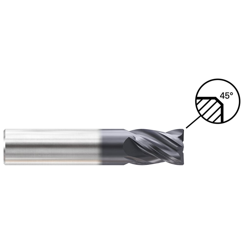 Изображение товара Фреза концевая твердосплавная YG-1 EV Mills 4 зубья 10x10x13x50 GMK63100