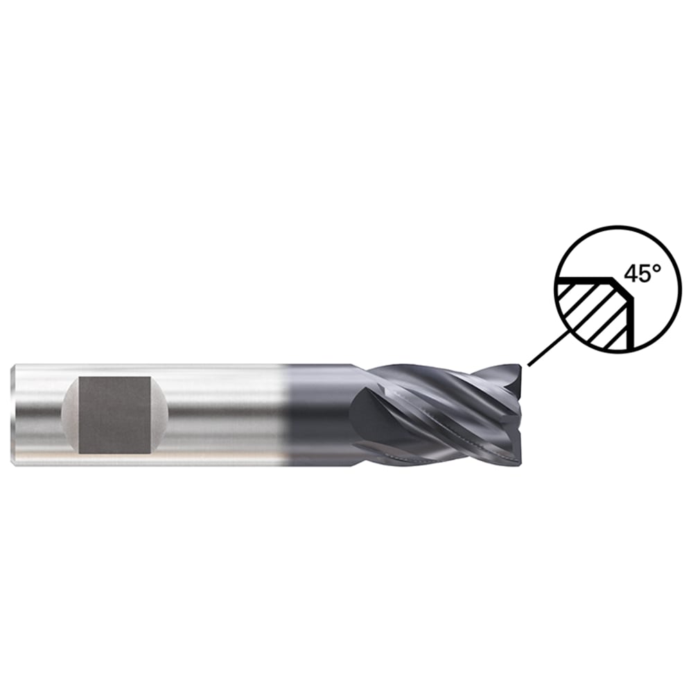 Изображение товара Фреза концевая твердосплавная 4 зубья YG-1 EV Mills 8x8x11x43 GMK64080