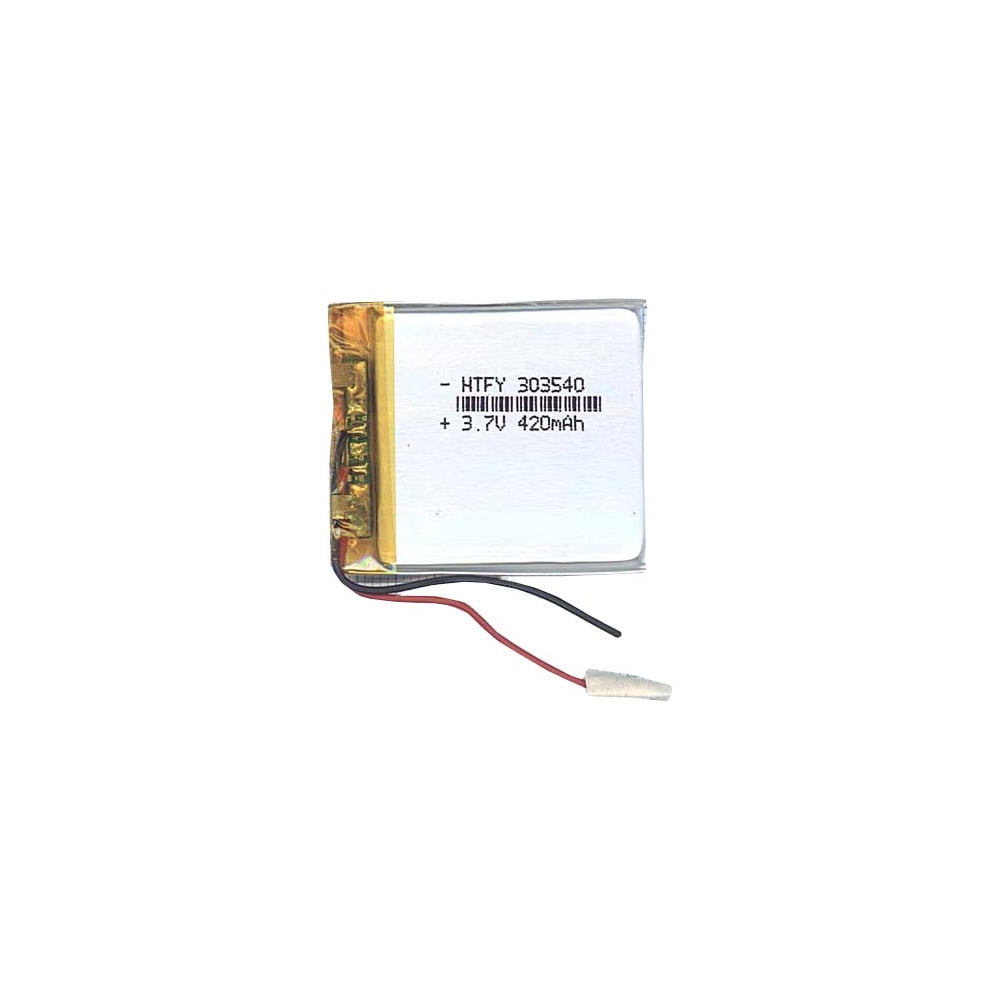 Изображение товара Аккумулятор Li-Pol Amperin 3*35*40мм 2pin 3.7V 420mAh