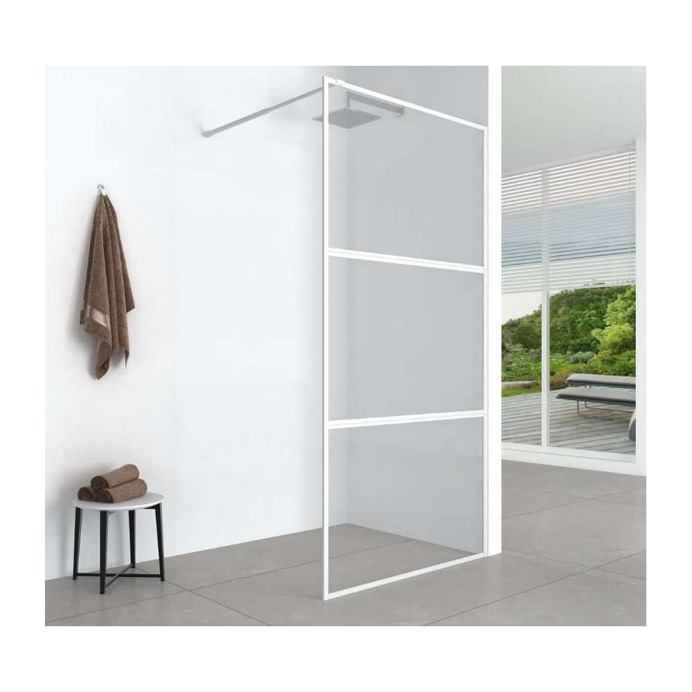 Изображение товара Душевая перегородка Aquanet SW-1200WT 120х200см стекло 6 мм белый профиль