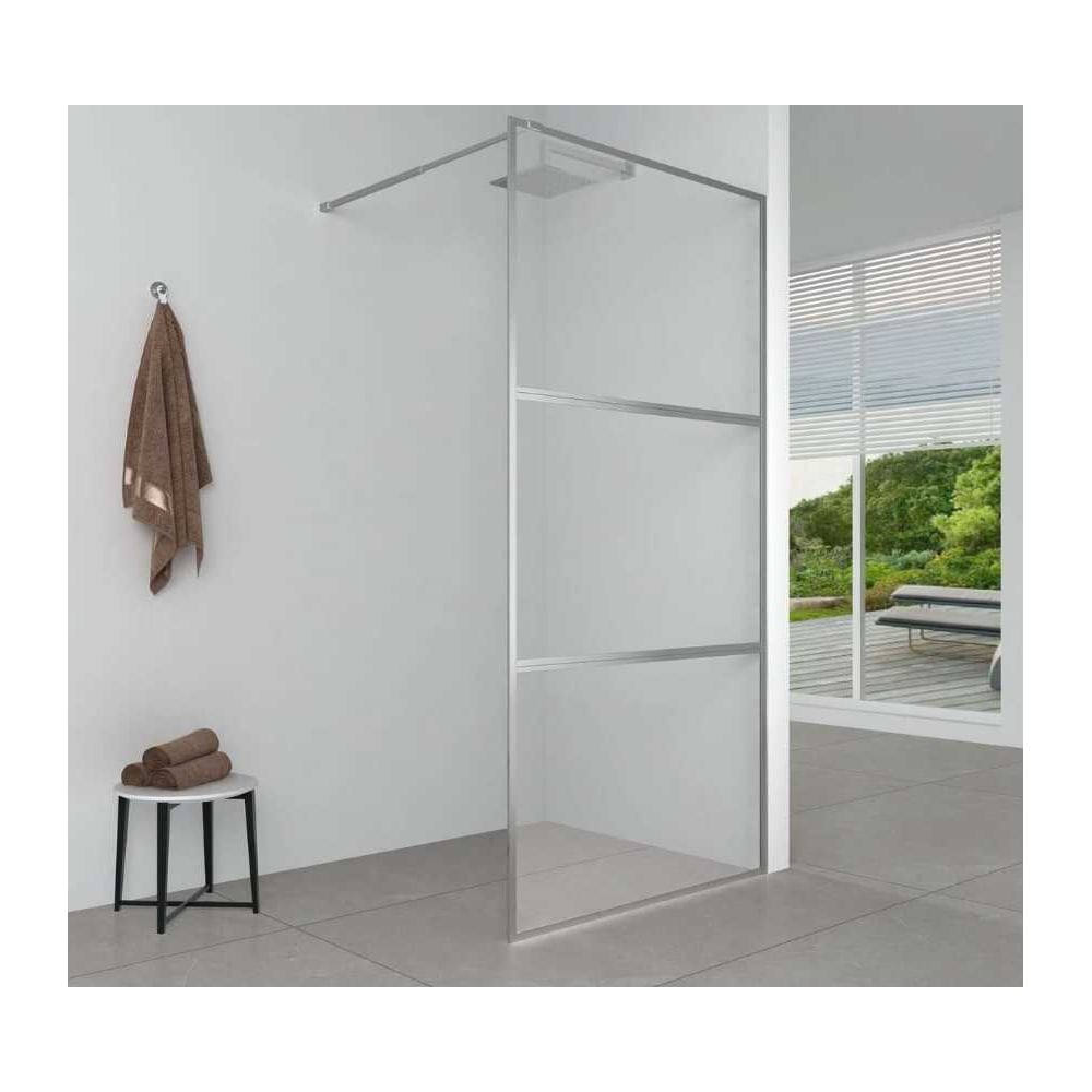 Изображение товара Душевая перегородка Aquanet SW-1200CT 120х200 см стекло 6 мм хром профиль