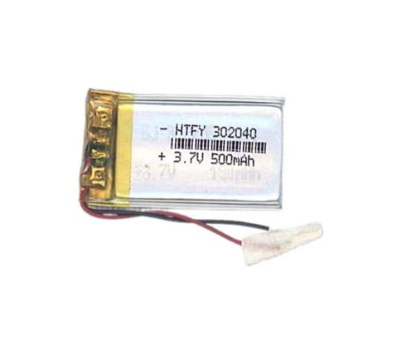 Изображение товара Аккумулятор Li-Pol (батарея) Amperin 3*20*40мм 2pin 3.7V/500mAh 17379