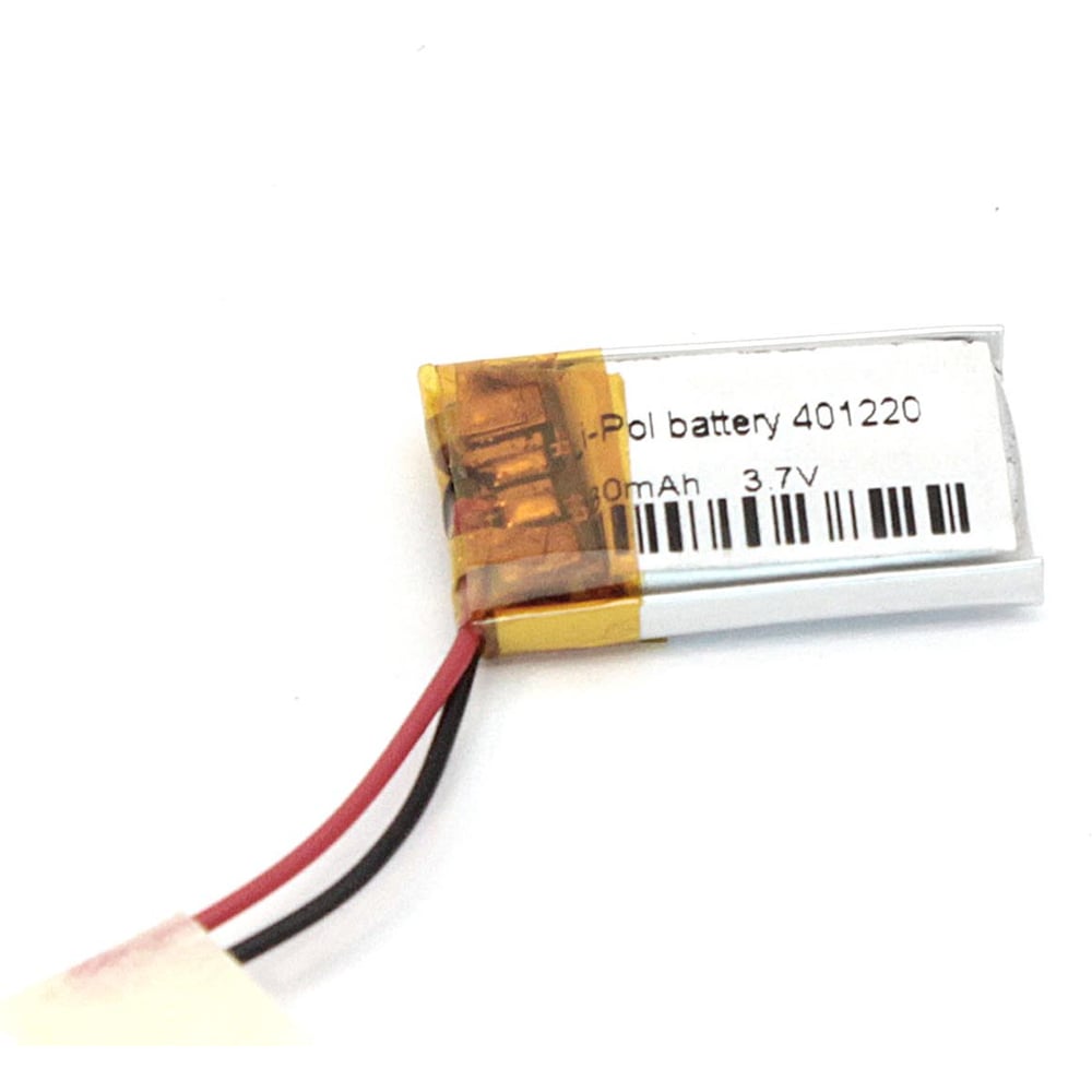 Изображение товара Аккумулятор Li-Pol Amperin 3.7V 85мАч 2pin 20x12x4мм