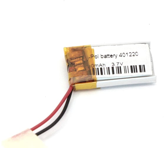 Изображение товара Аккумулятор Li-Pol (батарея) Amperin 4*12*20мм 2pin 3.7V/85mAh 80512