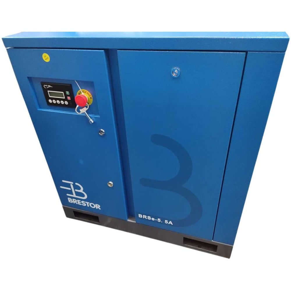 Изображение товара Компрессор винтовой Brestor BRSe-5.5A 0,6м3/мин при 10бар профессиональный