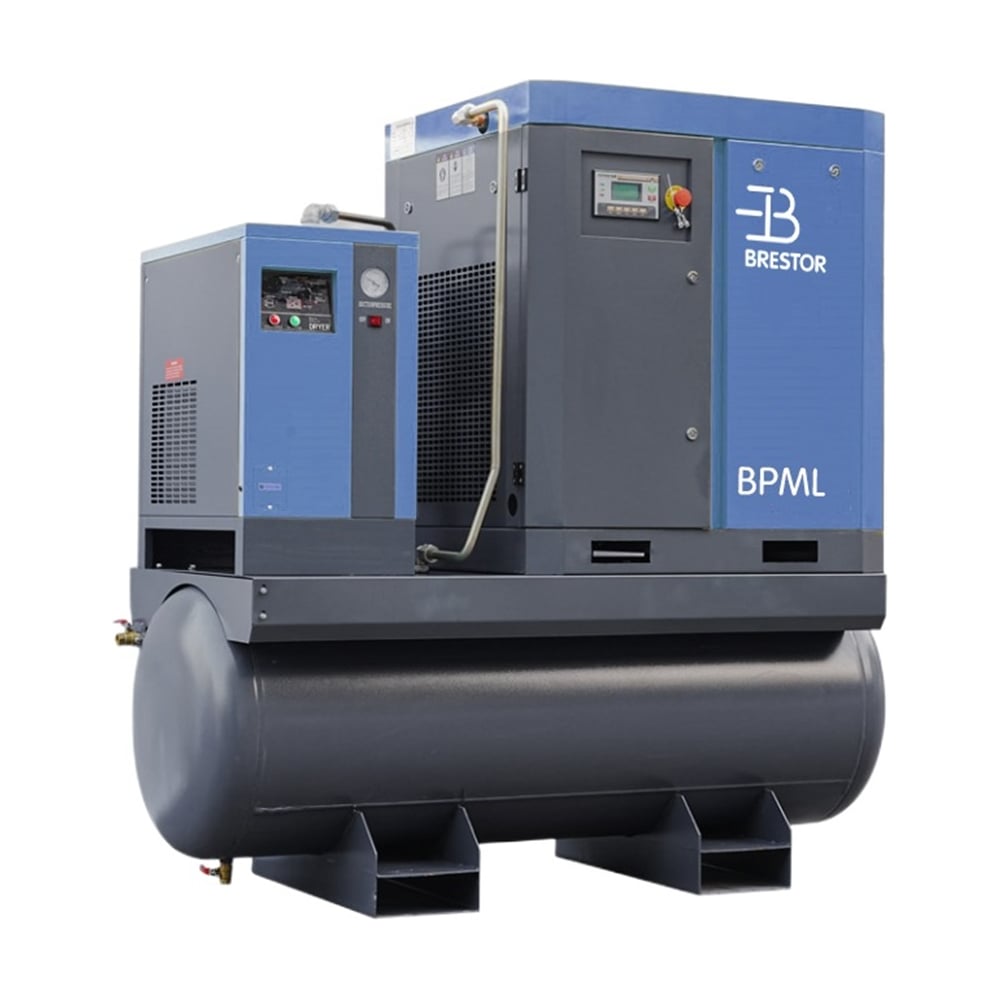 Изображение товара Компрессор винтовой Brestor BPML-22A 1,84м3/мин 16бар профессиональный
