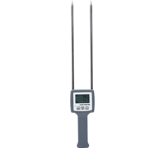 Изображение товара Влагомер кондуктометрический Verdo MM1109 с температурной компенсацией, материалы: древесные опилки MM081090