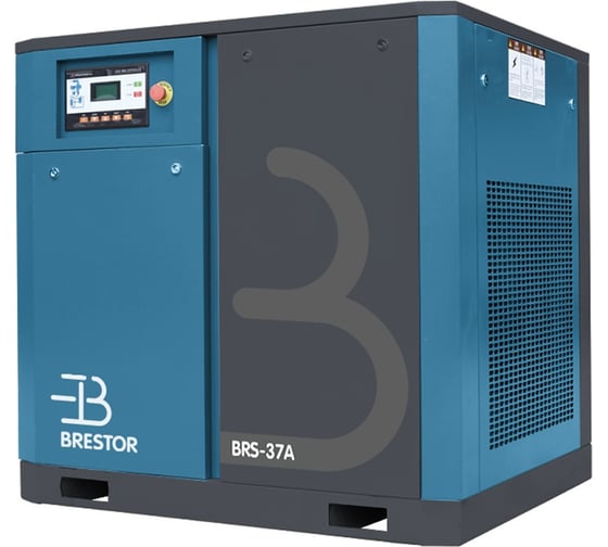 Изображение товара Компрессор винтовой Brestor BRSe-37A (5,6м3/мин при 10бар; маслозаполненный) Se37A10