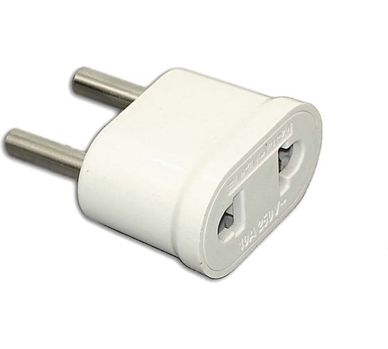 Изображение товара Сетевой переходник Amperin ЕВРО-1 White вариант №2 73795