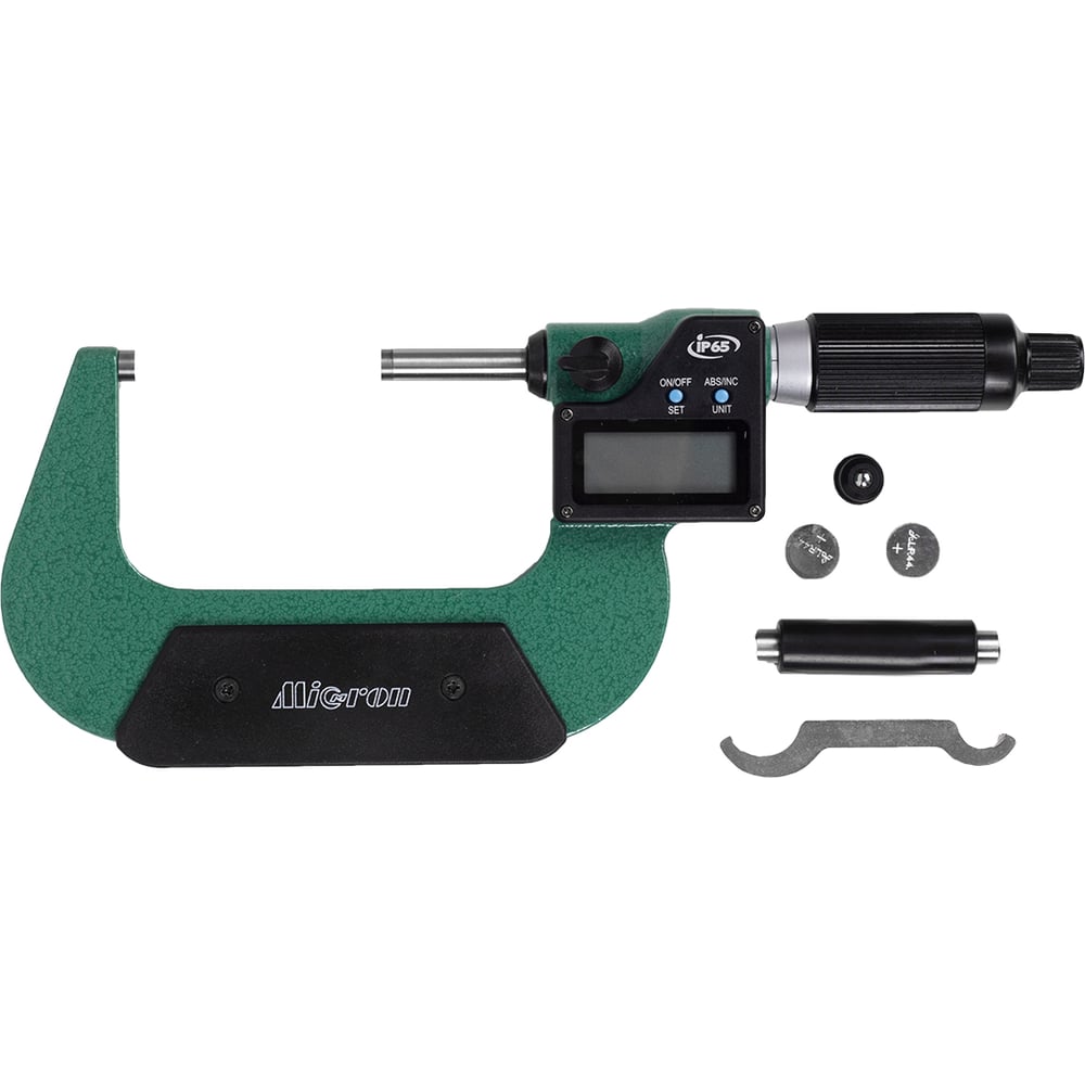 Изображение товара Микрометр электронный Micron МКЦ- 75, 0.001, 2-кн. IP65 ГРСИ 77991-20 421505