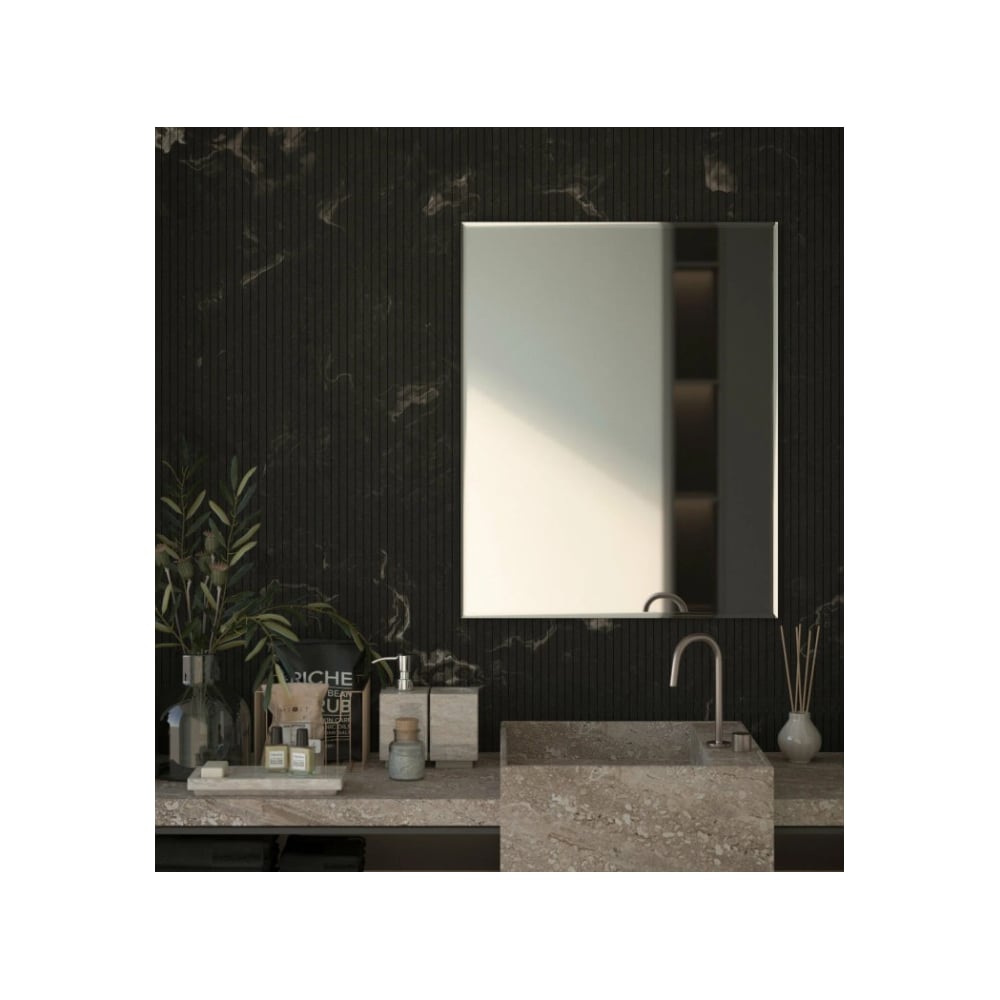 Изображение товара Настенное зеркало Bauform FACET 15 EVOFORM 80x100 см современный дизайн