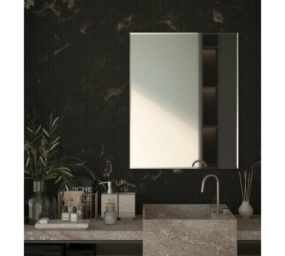 Изображение товара Зеркало настенное Bauform с фацетом FACET 15 EVOFORM 80х100 см SP 9066