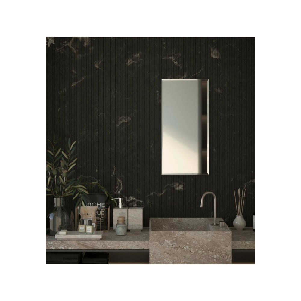 Изображение товара Зеркало настенное Bauform FACET 15 EVOFORM 40x80 см современное без рамы