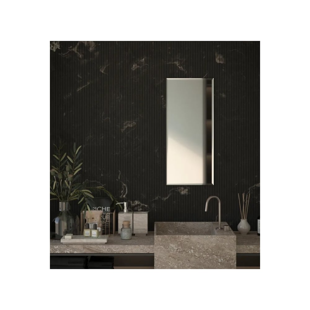 Изображение товара Зеркало настенное Bauform FACET 15 EVOFORM 40х90 см со съемным креплением