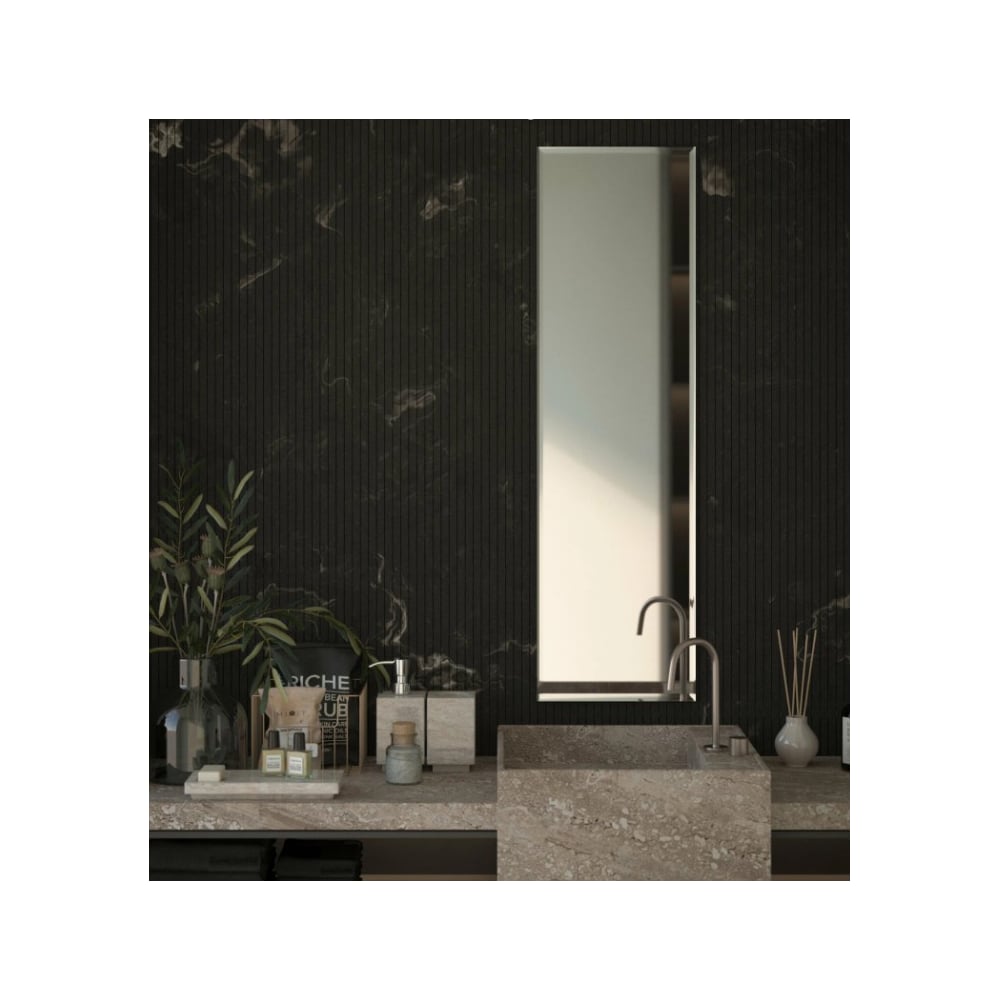 Изображение товара Настенное зеркало Bauform FACET 15 EVOFORM 40х140 см современный дизайн