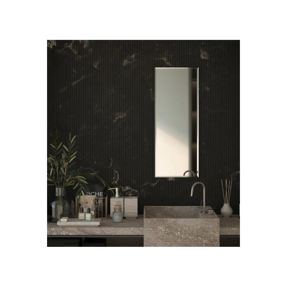 Изображение товара Настенное зеркало Bauform FACET 15 EVOFORM 40х100 см без рамы