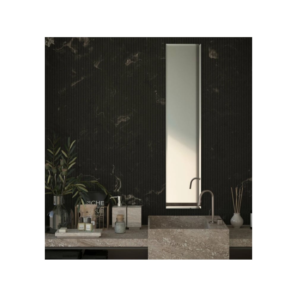 Изображение товара Зеркало настенное Bauform с фацетом FACET 15 EVOFORM 30х140 см