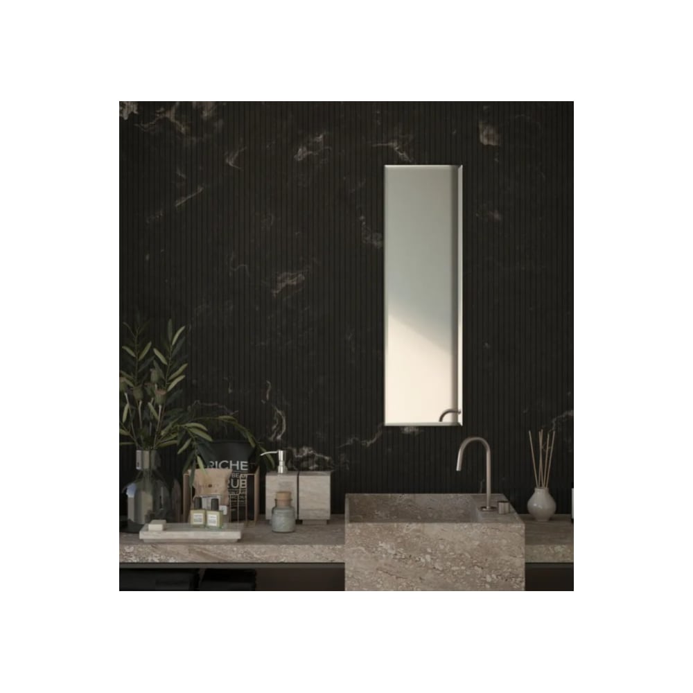 Изображение товара Зеркало настенное Bauform с фацетом FACET 15 EVOFORM 30х100 см