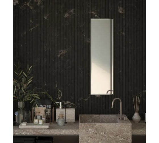 Изображение товара Зеркало настенное Bauform с фацетом FACET 15 EVOFORM 30х100 см SP 9071