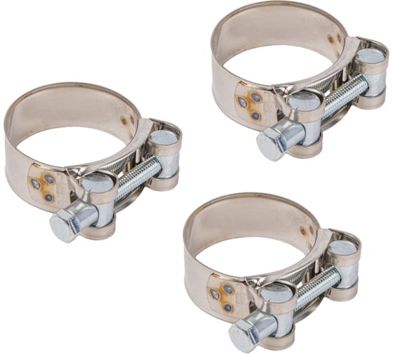 Изображение товара Хомут силовой MARSHALL W2 40-43, нержавеющая сталь, кратность - 5 шт, MR4308