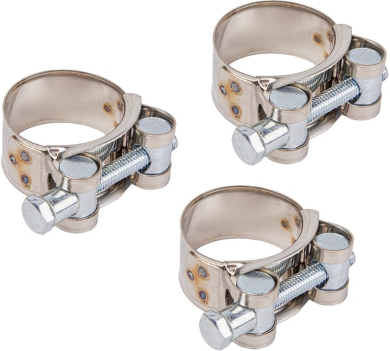 Изображение товара Хомут силовой MARSHALL W2 32-35, нержавеющая сталь, кратность - 5 шт, MR4306