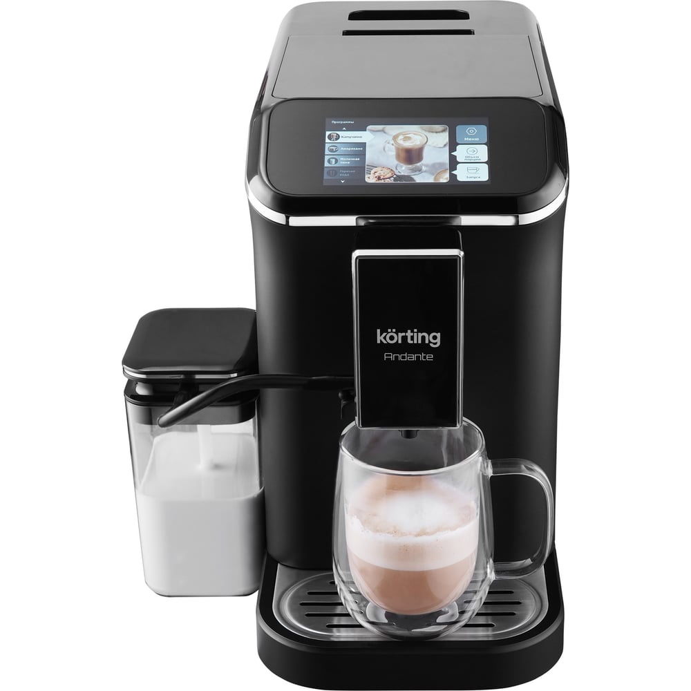Изображение товара Кофемашина Korting KACM 2002 Andante автоматическая с сенсорным управлением