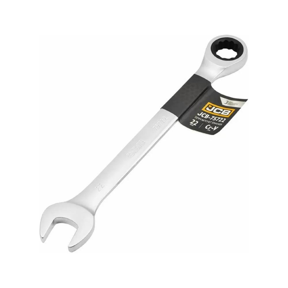 Изображение товара Ключ комбинированный трещоточный JCB 24мм JCB-75724(66112)