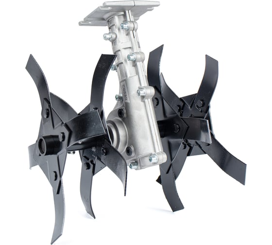 Изображение товара Насадка культиваторная СИЛАЧ НК-03 NEW к бензотриммеру под штангу 28 мм 023942